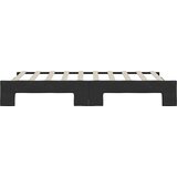 vidaXL Dnevni krevet na razvlačenje crni 90 x 190 cm od tkanine | shoptok.hr