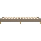  Okvir za krevet bez madraca smeđesivi 80x200cm od tkanine | shoptok.hr