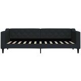  Dnevni krevet na razvlačenje s ladicama crni 80x200 cm tkanina | shoptok.hr