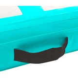  Napihljiva gimnastična podloga s tlačilko 600x100x20 cm zelena | Shoptok.si