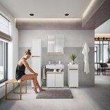 Bessagi Home omarica za pod umivalnik massimo, bela | Shoptok.si