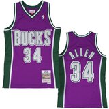 Mitchell And Ness Ray Allen 34 Milwaukee Bucks 2001-02 Mitchell & Ness Swingman dres | Shoptok.si