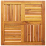 Stolna ploča 70x70x2 cm četvrtasta od masivnog drva bagrema | shoptok.hr