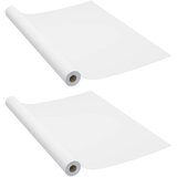  Samoljepljive folije za namještaj 2 kom bijele 500 x 90 cm PVC | shoptok.hr