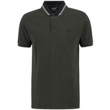 Barbour Bruce Tipped Polo Shirt Sage Bijela Cijene