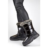 primohurt Women's white high snow boots, insulated winter boots with a drawstring | Shoptok.si