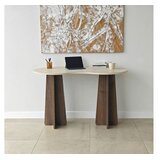 Hanah home Radni sto Infini Travertine Walnut | Eponuda.com
