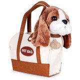  Pli&amp;scaron;ani &amp;scaron;tene u torbi, igračka za beagle za djecu + četka za njegu Slike
