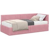 vidaXL Kotni okvir postelje z matrico z vzglavjem 2 pcs Siva Žamet, (5000155750) | Shoptok.si