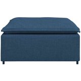  Modularni kauč s podnožjem plavi 100x100x48 cm - Plava tabure | shoptok.hr