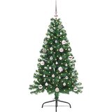  Umjetno predsvijetljeno božićno drvce Zelena 150 cm PVC | shoptok.hr