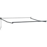  Sklopiva konstrukcija tende Antracit 350 x 250 cm Aluminij | shoptok.hr