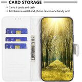 INORCO Torbica denarnica s potiskom vzorcev za Nokia G310, ovitek za telefon z magnetnim zapiranjem s stojalom iz PU usnja, (22033901) | Shoptok.si