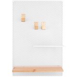PT LIVING Bijeli metalni zid Perky, 34,5 x 52,5 cm Cijene