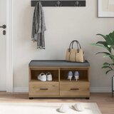  Klupa za hodnik s jastukom Zanatski Hrast 80 x 38 x 46 cm | Eponuda.ba