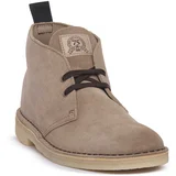 Clarks Škornji DESERT BOOT WOLF Siva