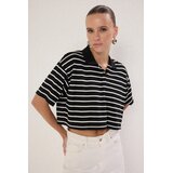 TRENDYOLMILLA Ženska majica TWOSS25TS00109, Crna Cene
