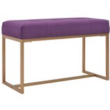 vidaXL Klop 80 cm vijoličen žamet, (20777542) Cene