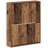  Ormar za cipele na zidu ALKMAAR 71 x 17 x 86 cm Staro drvo - Staro drvo | shoptok.hr