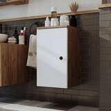 Hanah home zidni kupatilski ormarić 2513, 35 cm, atlantski bor / beli Cene