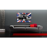  Ručno slikane slike na platnu na platnu POP Art MINI COOPER 3-dijelna () | shoptok.hr