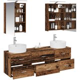  Set namještaja za kupaonicu 5 kom. Staro drvo | shoptok.hr