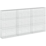  Gabion s žicom debljine 3,5 mm i mrežom 5x10 cm 300x30x150 cm Slike