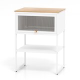 Costway Stranska mizica Nočna omarica 40 x 32 x 56 cm, (5000006606) Cene