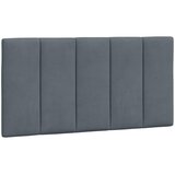  Okvir kreveta s LED-om bez madraca Hanko tamnosivi 100 x 200 cm baršunasti | shoptok.hr