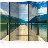  Paravan u 5 dijelova - Mountain lake bridge II [Room Dividers] 225x172 Cijene