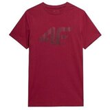 4f Majice s kratkimi rokavi 4FSS23TTSHM30961S Rdeča | Shoptok.si