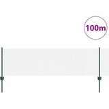  Zavarena žičana ograda s 44 U postovima Zelena 0.6x100 m Čelik | shoptok.hr