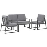 Modern Living Lounge Garnitura Rafael, Siva, 4-Delno | Shoptok.si