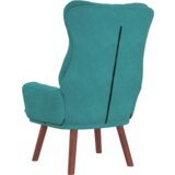  Opustajuća fotelja Tirkizni baršun | shoptok.hr
