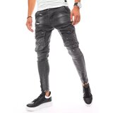 DStreet Dark gray men's cargo jeans UX3288 | shoptok.hr