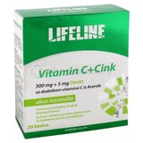 Lifeline vitamin c + cink 20 kesica Cene
