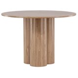Venture Home Olivia okrugli blagovaonski stol ⌀110 cm, smeđi Slike