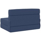 SK foldajući kauč na krevet Plava 190 x 100 x 15 cm tkanina - Plava 190 x 100 x 15 cm tkanina | shoptok.hr