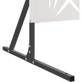  Zaslon za privatnost 100 x 50 x 180 cm Nehrđajući čelik Srebrna | shoptok.hr