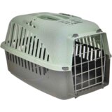 Farmcompany Transporter za pse i mačke, 48x31x31 cm, Sivo-zeleno | Eponuda.com