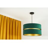  Duolla - Luster na sajli DUO 1xE27/15W/230V prečnik 40 cm, zelena/zlatna | Eponuda.com