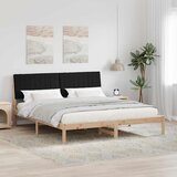  Krevetna konstrukcija Smeđa 180 x 200 cm Čvrsto borovo drvo | shoptok.hr