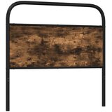  Zamjensko uzglavlje dimljeni hrast 100 cm čelik i inženjersko drvo - Dimljeni hrast 100 cm 1 | shoptok.hr