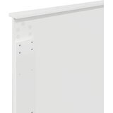  Uzglavlje s uzglavljem Sjajno bijelo 100 cm Konstruirano drvo | Eponuda.ba