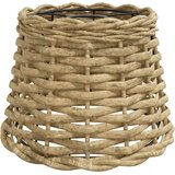  Sjenilo za stropnu svjetiljku smeđe Ø20x15 cm od pruća | shoptok.hr