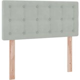  Postelja s shranjevanjem Svetlo siva 90 x 190 cm Žamet, (5000100664) | Shoptok.si