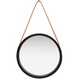 Zidno ogledalo s trakom 40 cm crno | Eponuda.ba