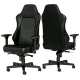 NOBLECHAIRS HERO Gaming stolica crno-platinum bela Cene