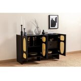 Hanah home komoda Simona 80 120x80x40cm crna | Eponuda.ba
