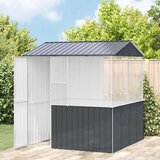 vidaXL Ptičnik Antracit 215 x 209 x 230 cm Pocinkano jeklo - - Antracit - 7,3 - 215 x 209 x 230 cm - 2025- | Shoptok.si